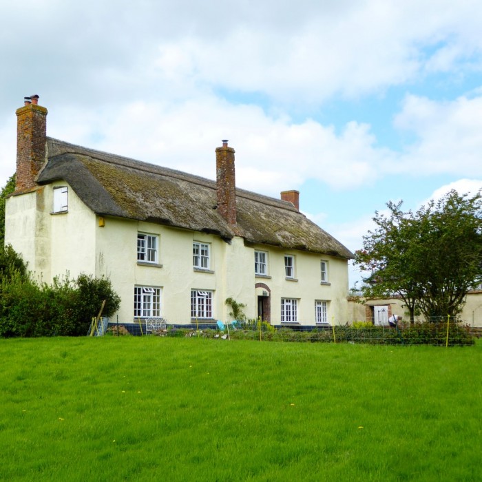 Grade 2 listed Devon farmhouse restoration renovation Large
