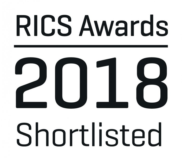 RICS Awards 2018 Shortlisted Logo Black RICS Awards 2018 Shortlisted Logo Black