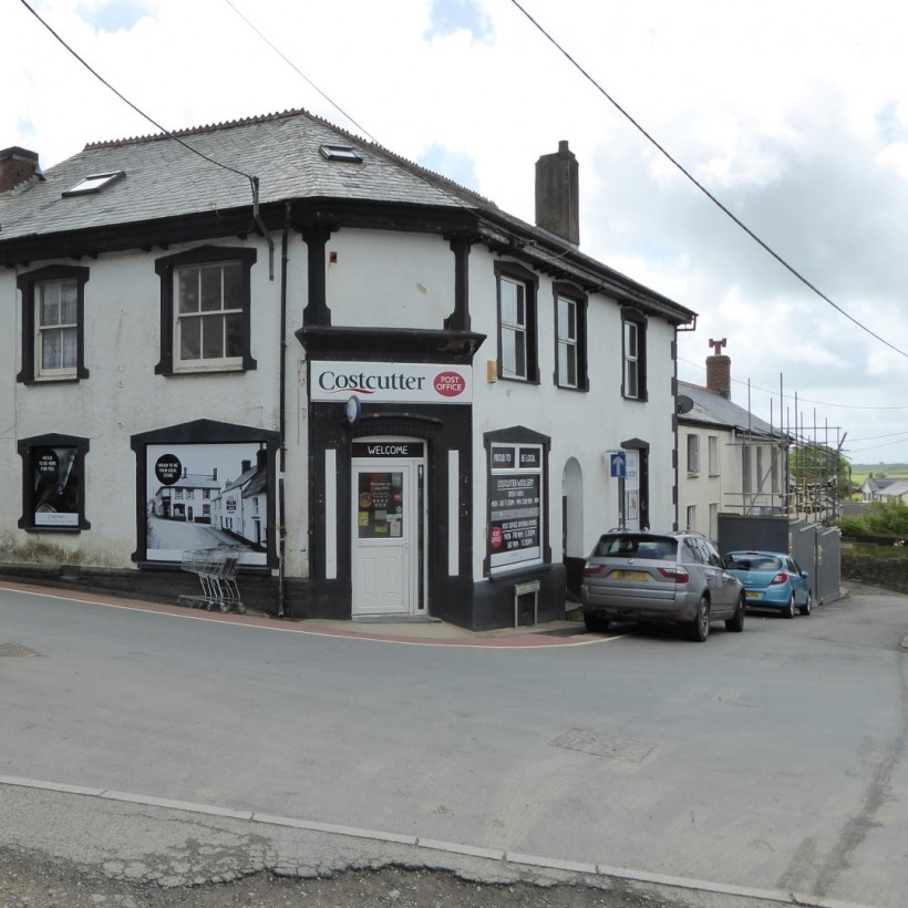 Works progressing on Woolsery shop and post office