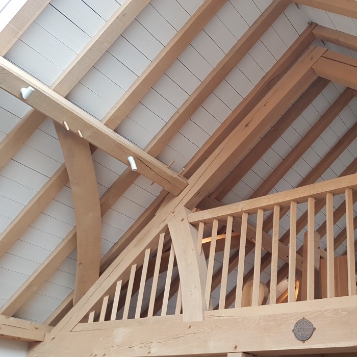 carpenter oak cpd timber frame detail