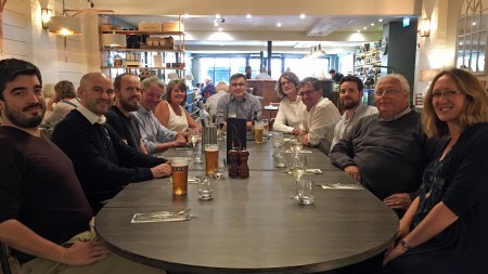 coreys leaving lunch brazz taunton
