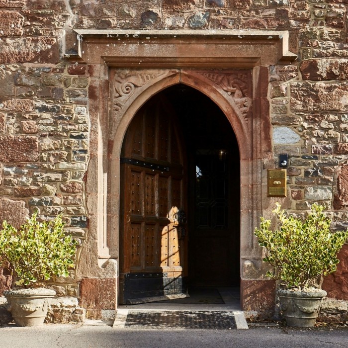 halsway conservation stonework doorway