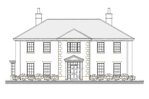 project page 1123 new build Georgian house 1