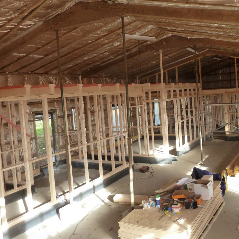 Wolfgar Class Q barn conversion takes shape