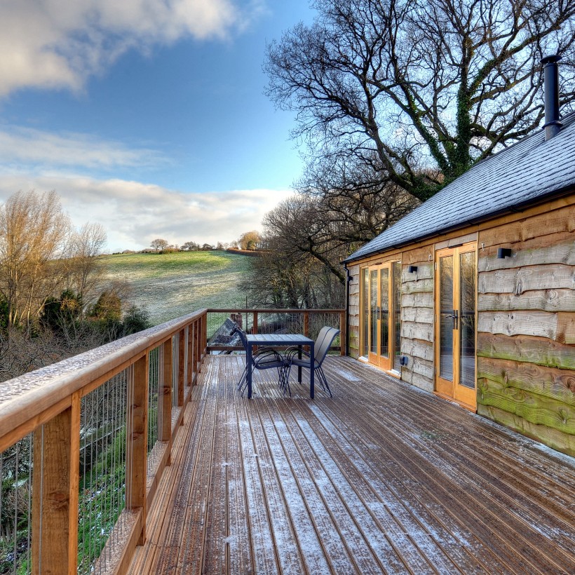 From workshop to holiday home – Larch Barn in Sidmouth