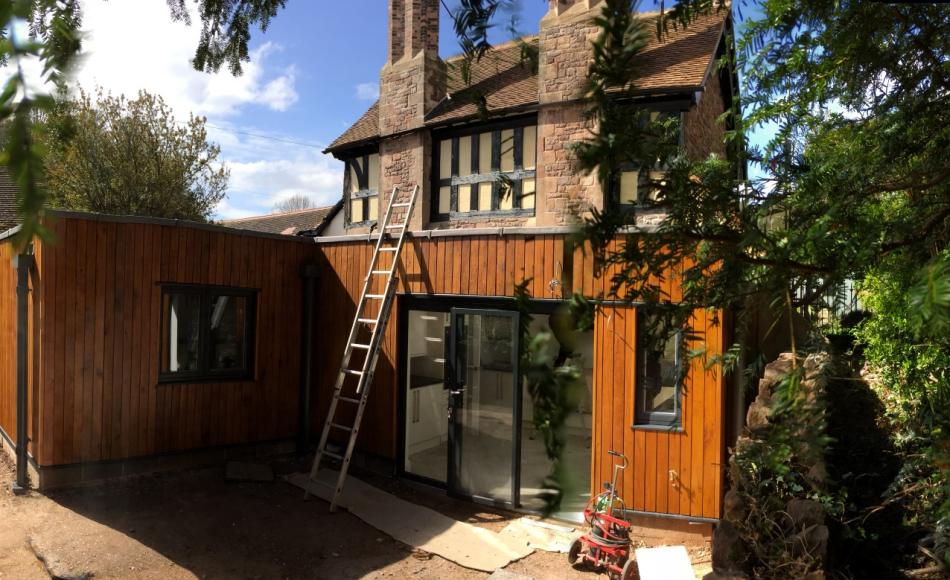 The newly completed extension 