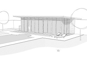 new build architecture heanton pool house cons 1