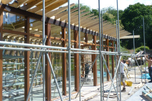 new build architecture heanton pool house cons 2